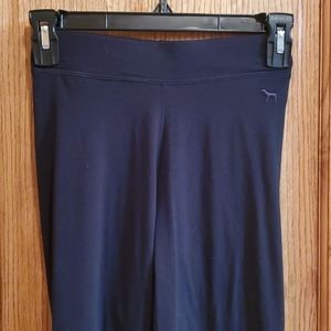 EUC VS PINK black YOGA leggings size XS